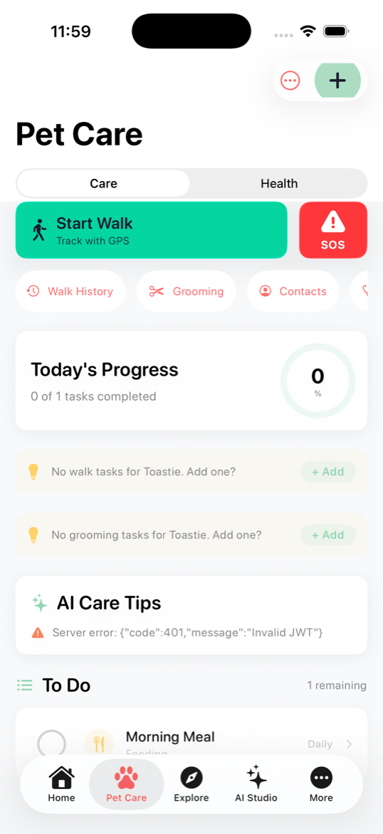 Walk Tracking