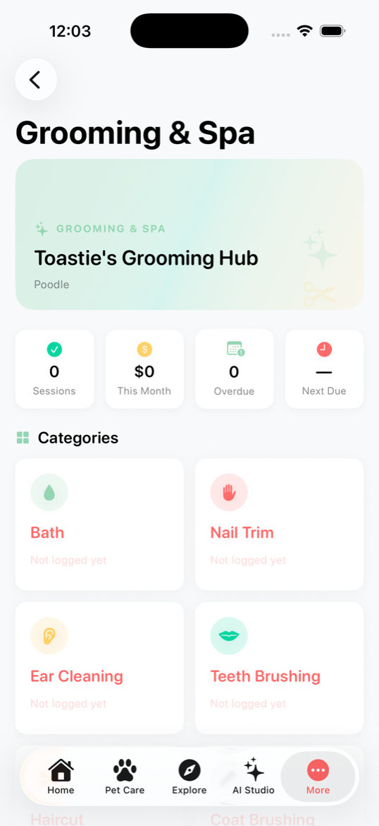 Grooming & Spa